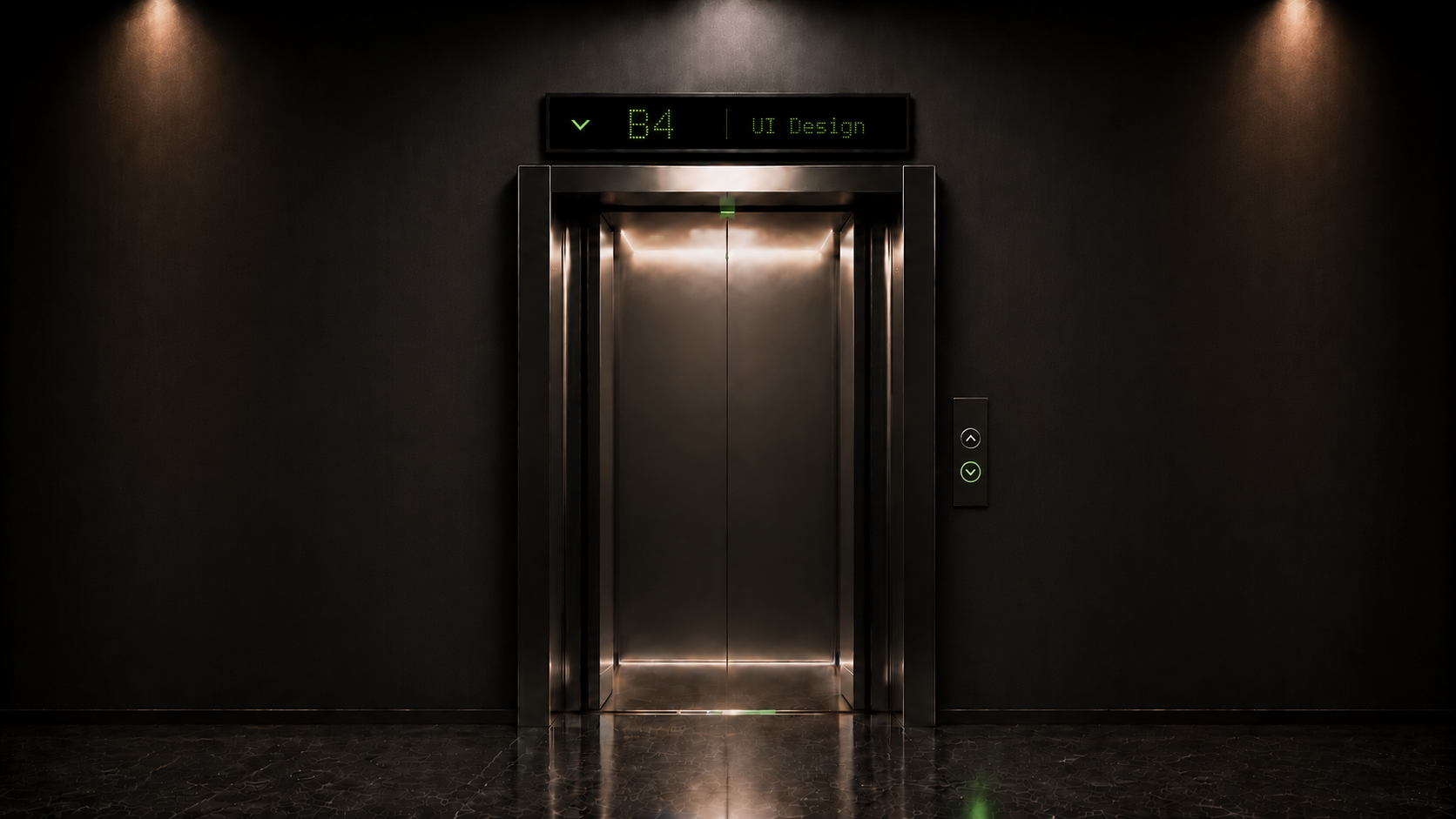B4 UI Design elevator floor